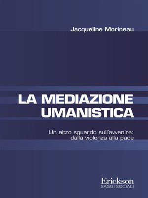cover image of La mediazione umanistica